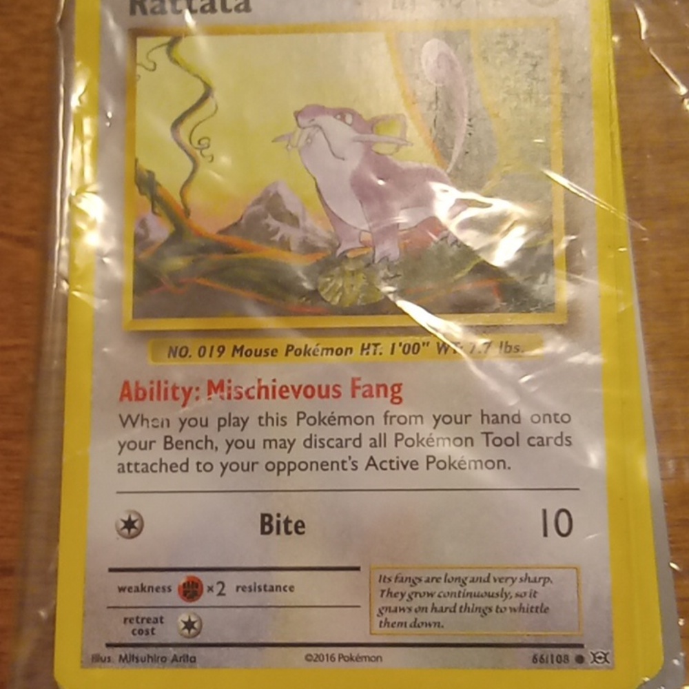 10 Pokémon cards